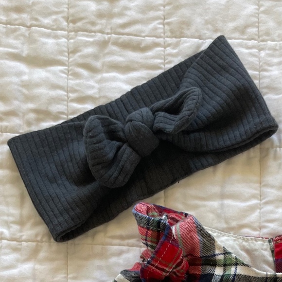 Baby Girls Cat & Jack Christmas Outfit Set 6-9 mo - Picture 4 of 4